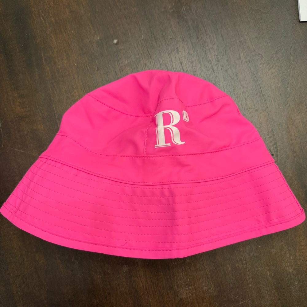Rains Pink Rain Resistant Bucket Hat